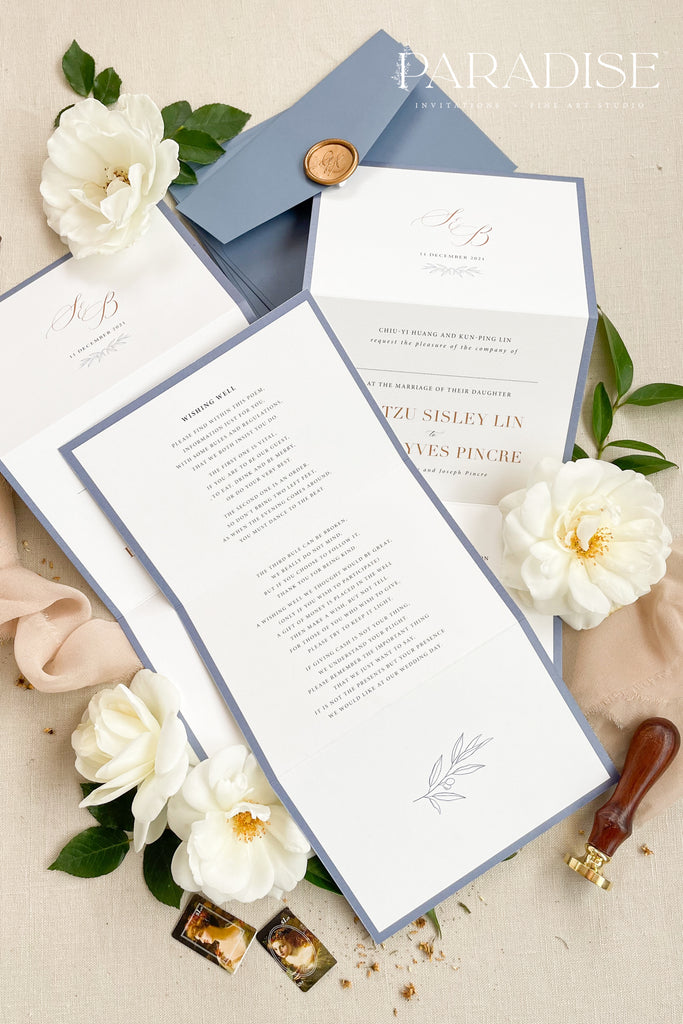 Kamila Concertina Wedding Invitations