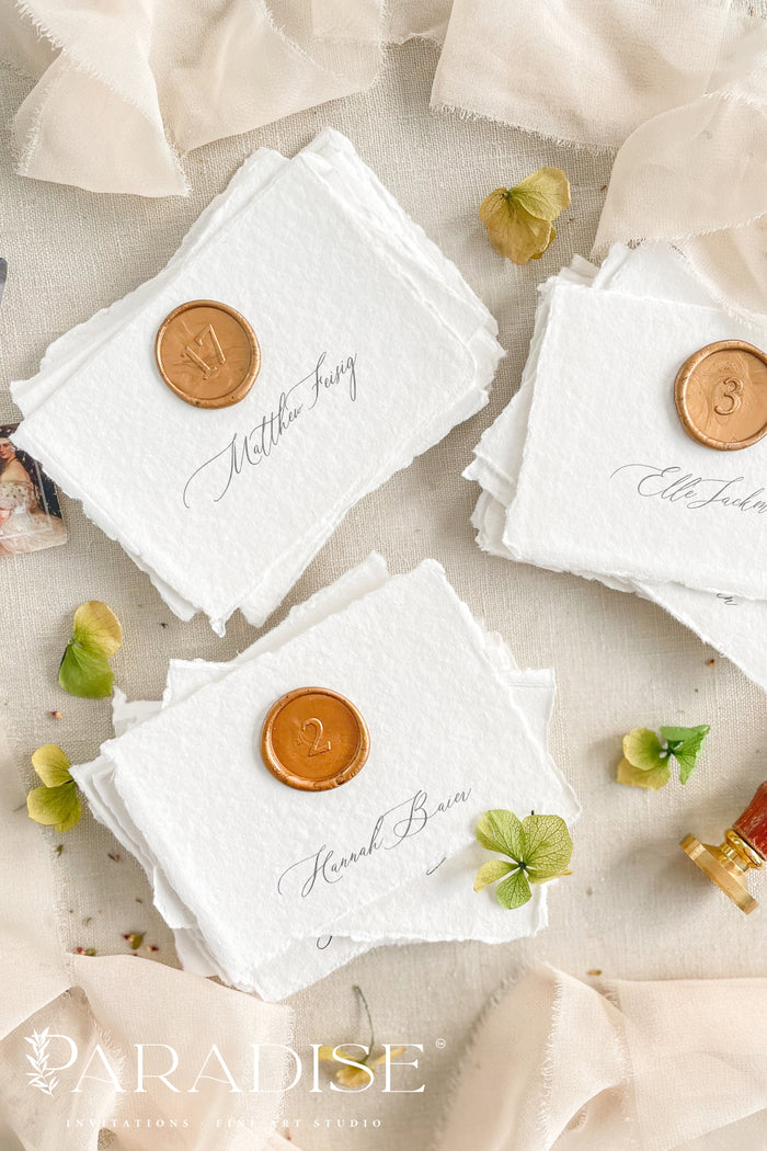 Fey Handmade Paper Place Cards