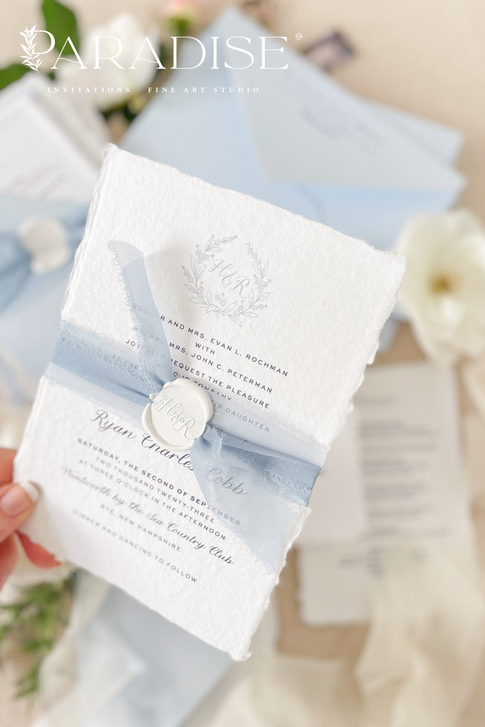 Catiana Handmade Paper Wedding Invitation Sets