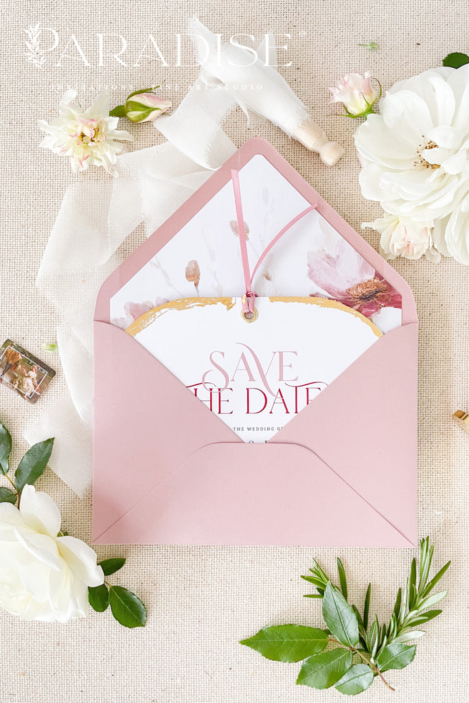 Valentina Double Arch Save the Date Cards
