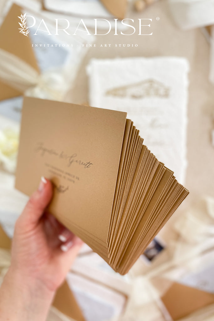 Biscotti Envelopes and Black Ink Printing, Envelope Liners