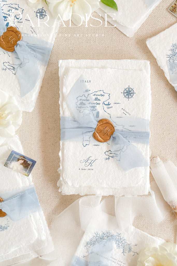 Arleth Handmade Paper Wedding Invitation Sets