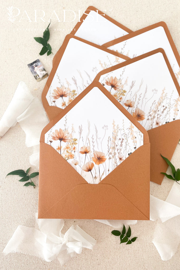 Cinnamon Envelopes and Envelope Liners