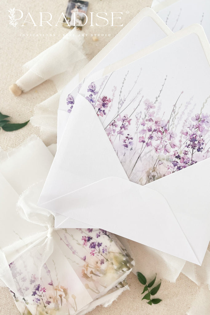 Winter White Envelopes and Envelope Liners