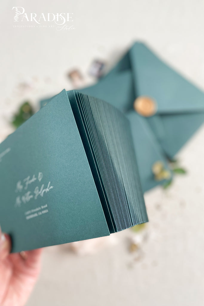 Emerald Envelopes White Ink Printing