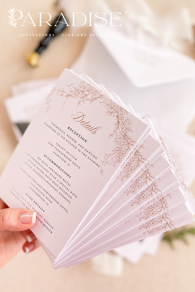 Coletta Minimalist Wedding Invitations