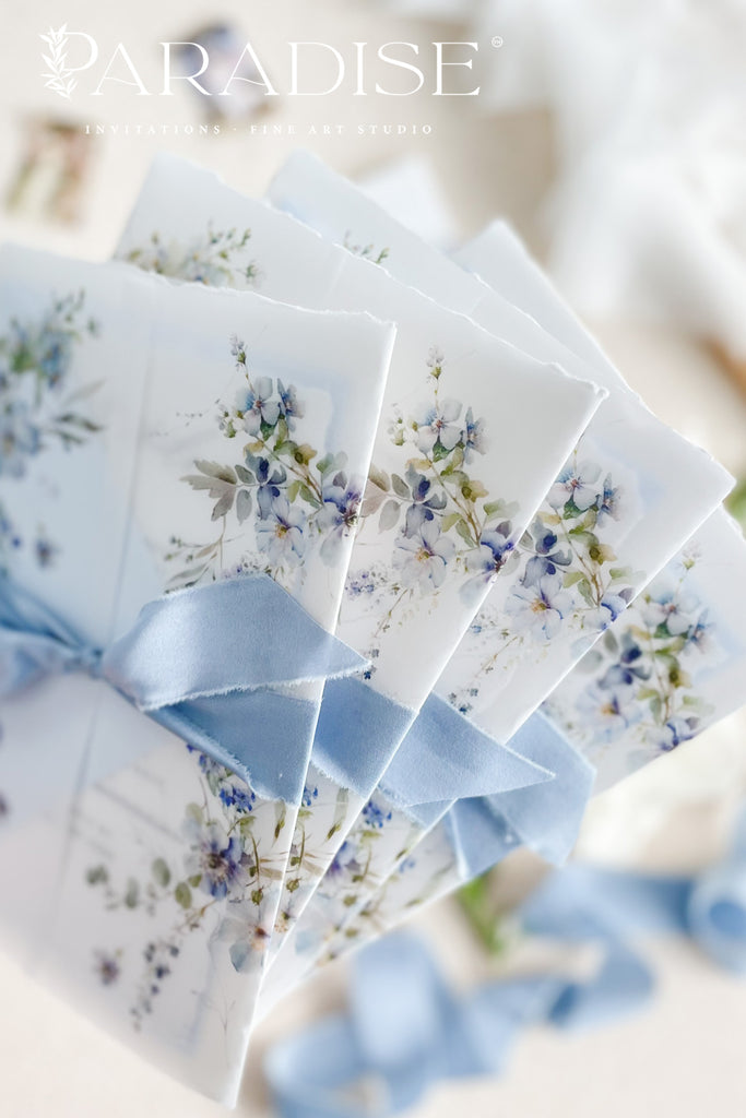 Chardae Handmade Paper Wedding Invitation Sets