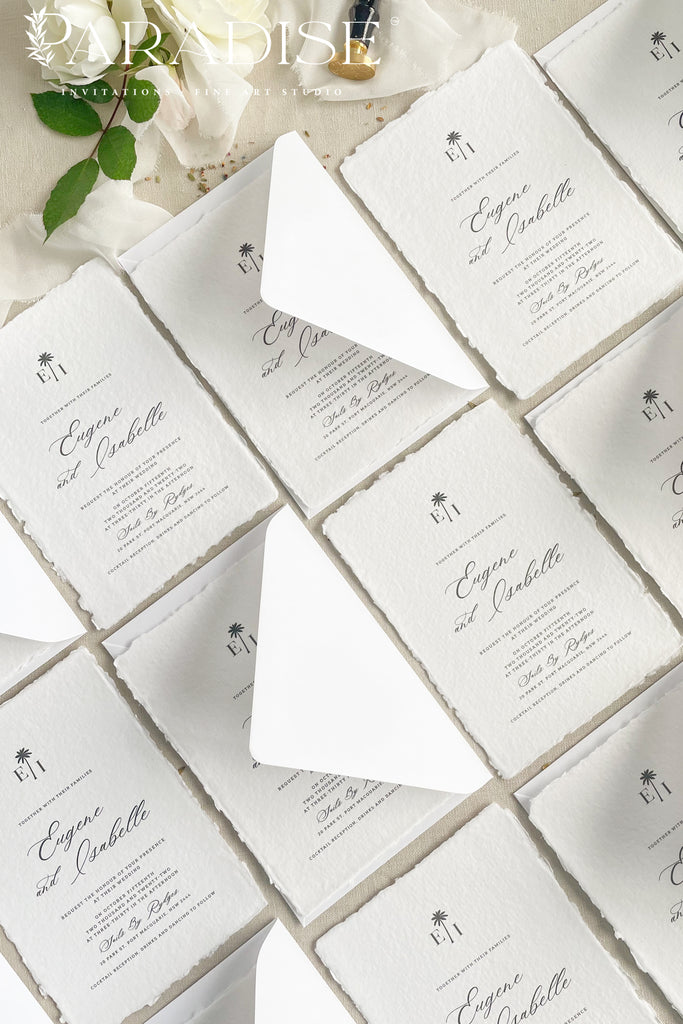 Mirabelle Handmade Paper Wedding Invitation Sets