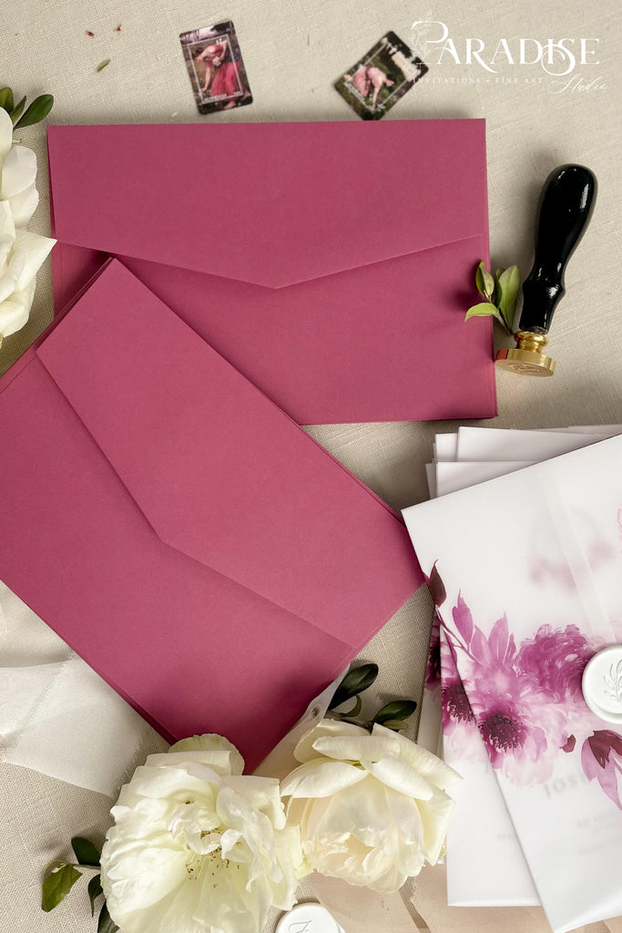 Plum Envelopes