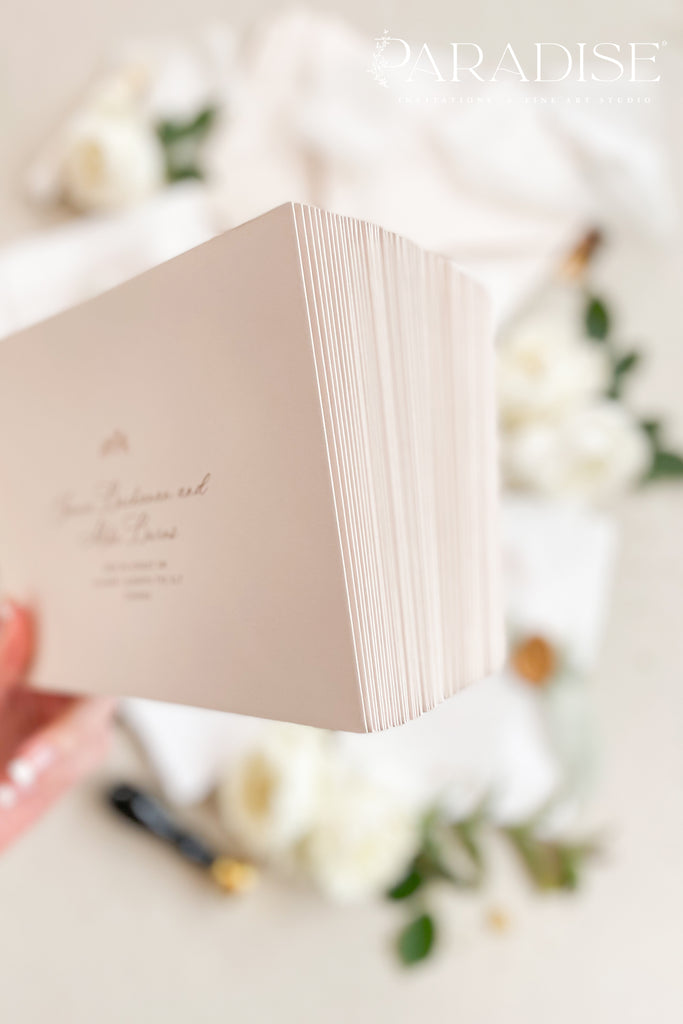 Almond Envelopes and Custom Address Printing