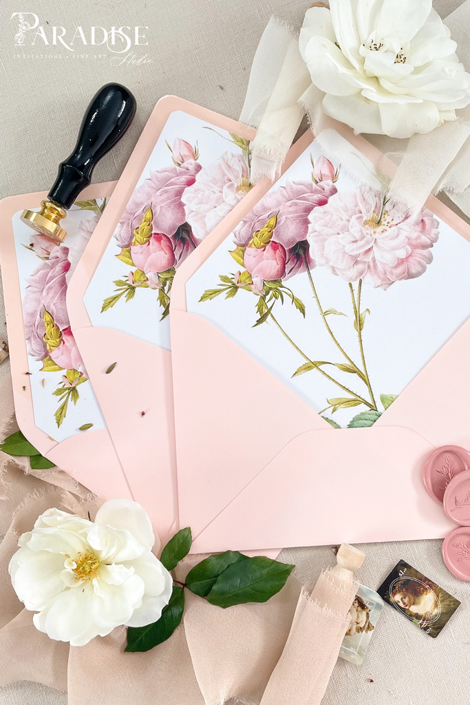 Rosa Envelopes and Floral Envelope Liners