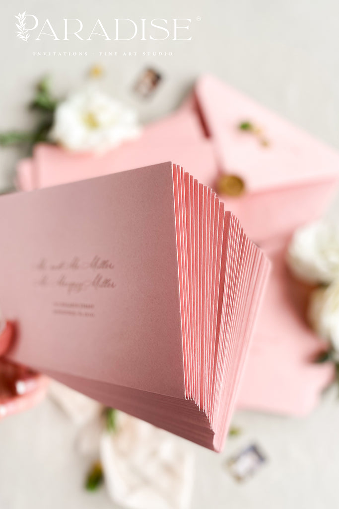 Dusty Pink Envelope