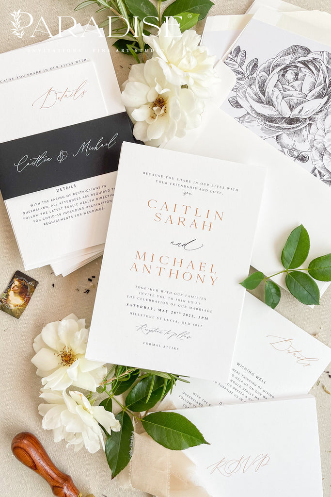 Adilene Modern Wedding Invitations