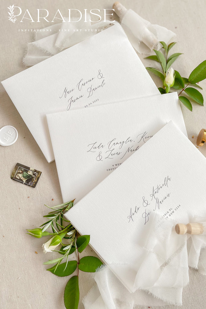 Coco Linen Blank Envelopes