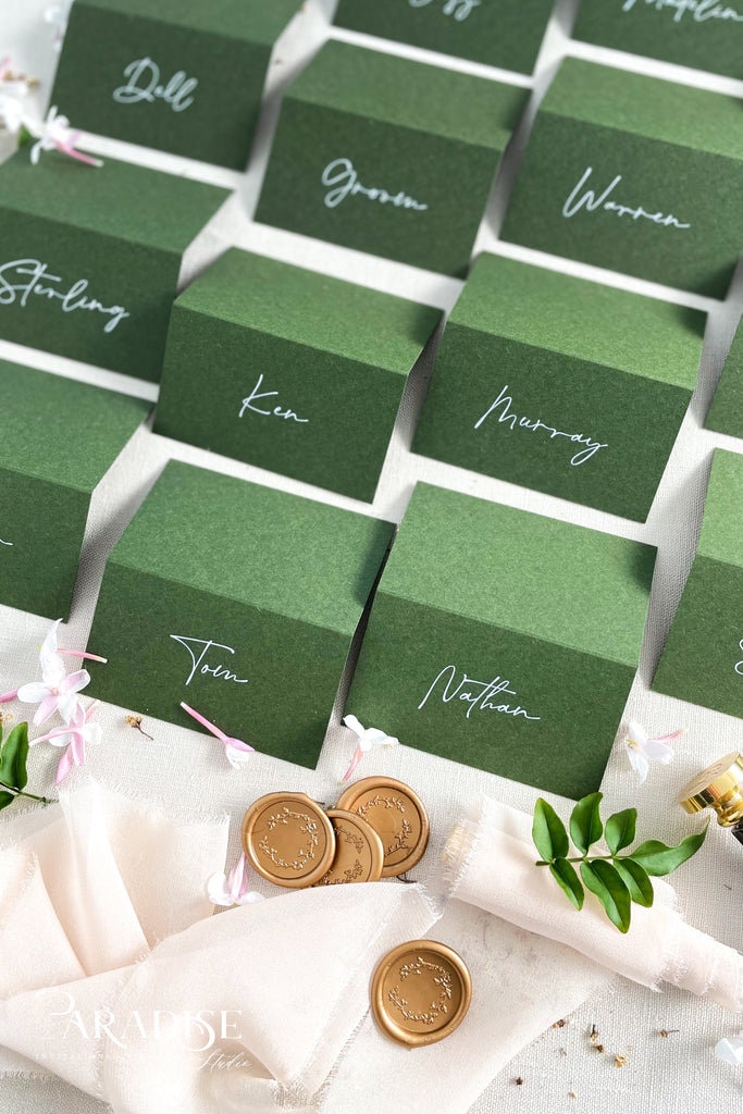 Romelia Calligraphy Place Cards