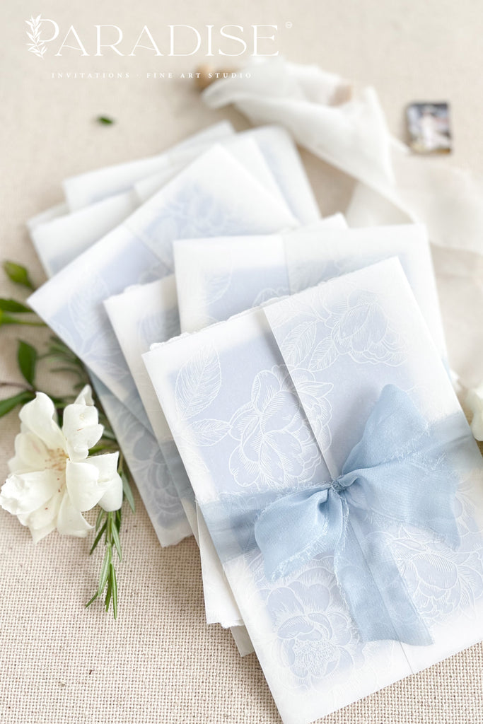 Harrietta Handmade Paper Wedding Invitation Sets