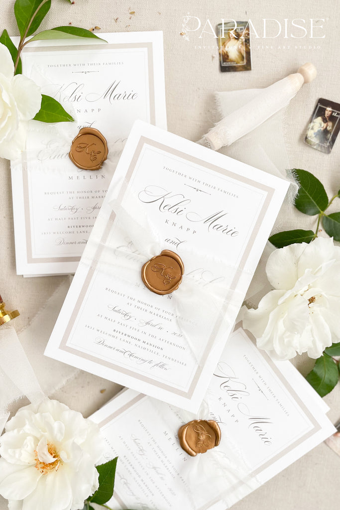 Makenzie Frame Wedding Invitation Sets