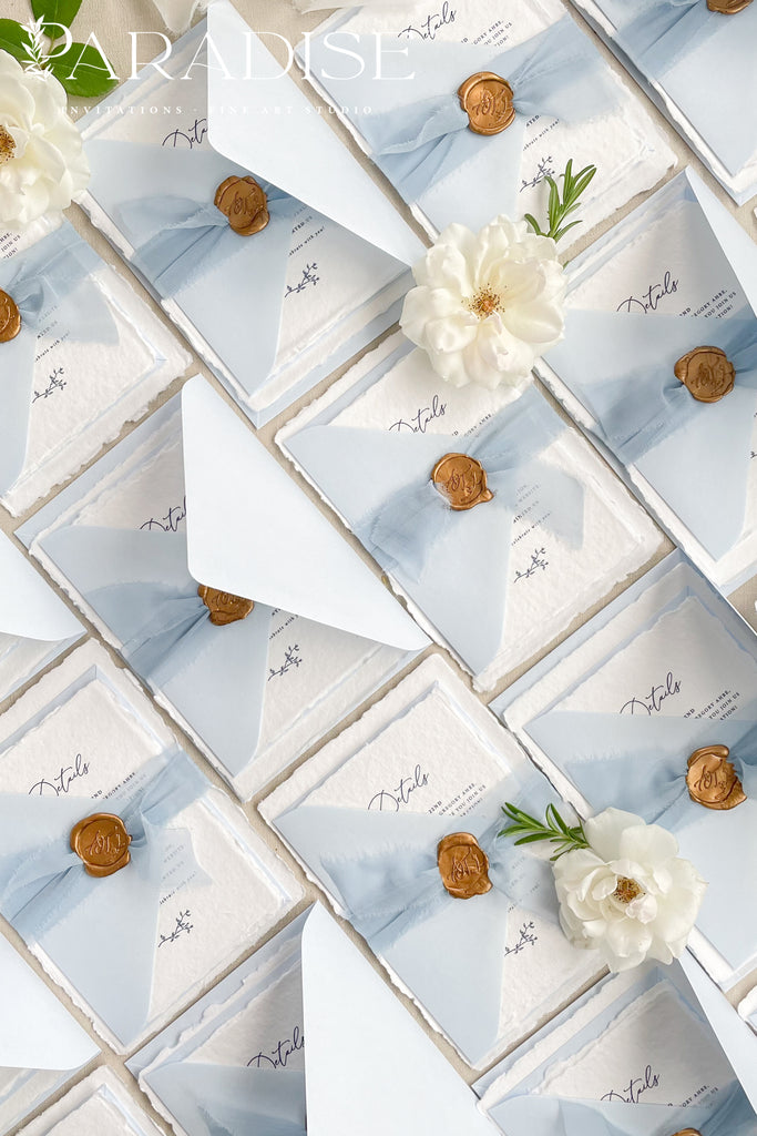 Tallulah Handmade Paper Wedding Invitation Sets