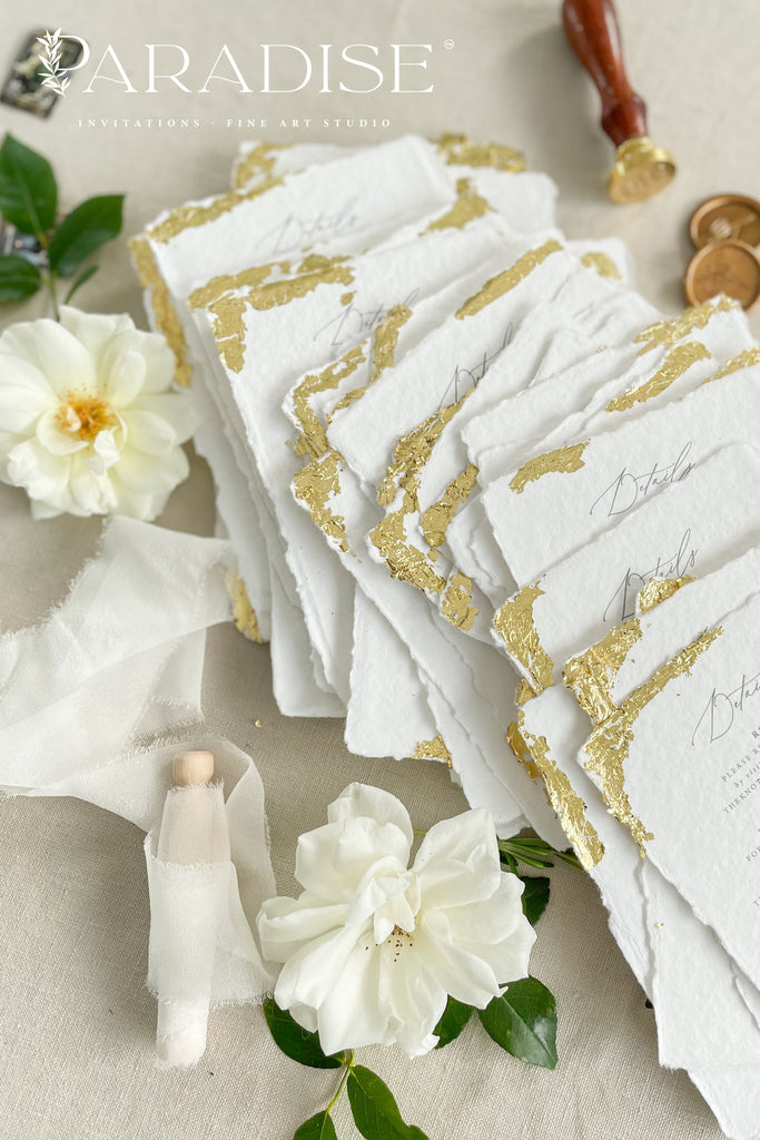 Tania Handmade Paper Wedding Invitation Sets