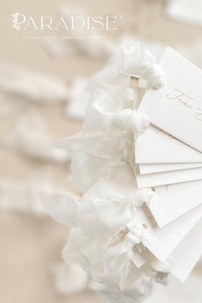 Arnaude Calligraphy Place Cards