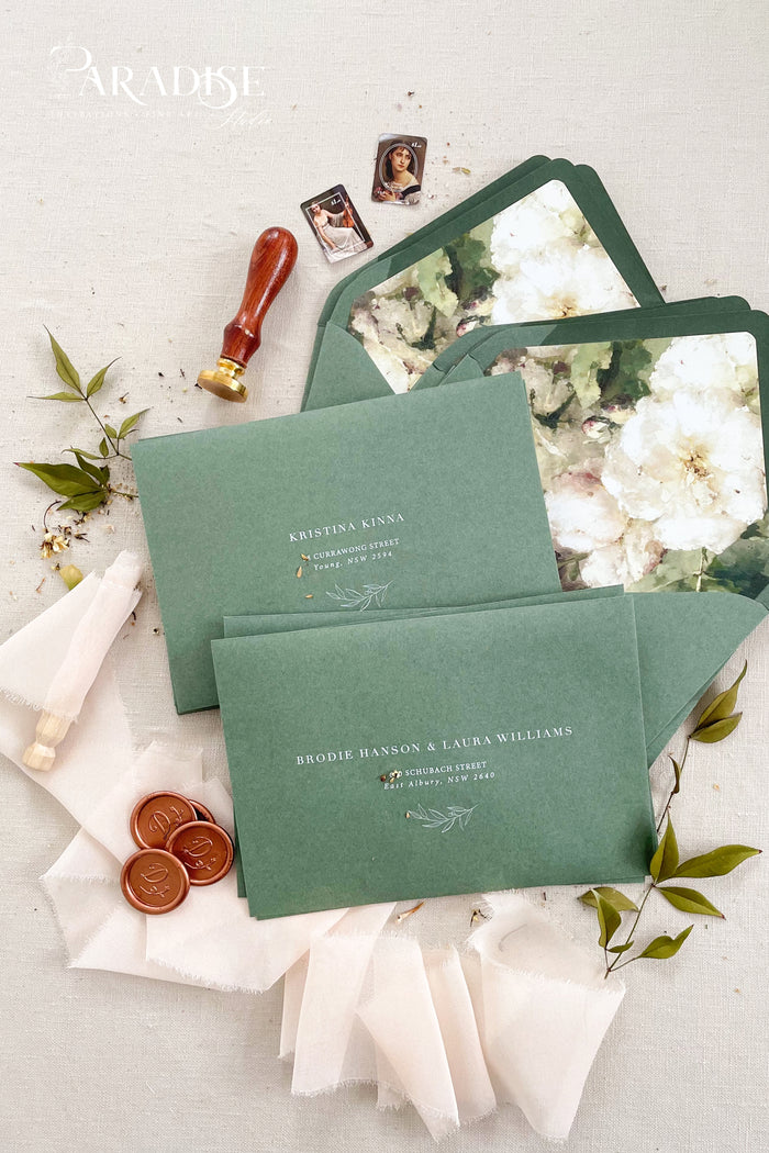 Seedling Envelopes, White Ink Printing and Liners