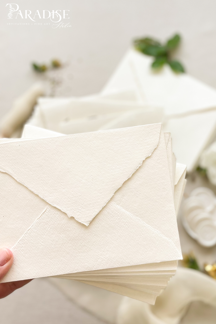Ivory Handmade Paper Envelopes