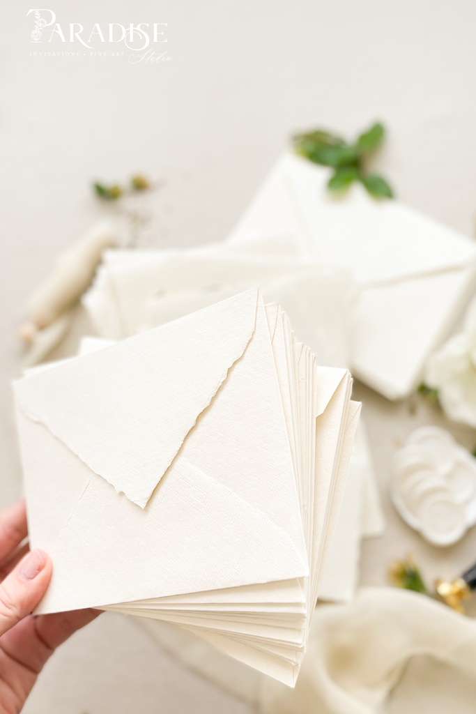 Ivory Handmade Paper Envelopes