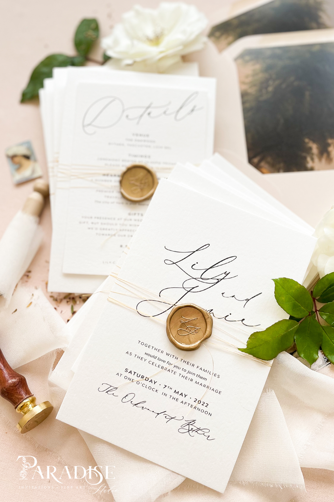 Otillie Modern Calligraphy Wedding Invitations