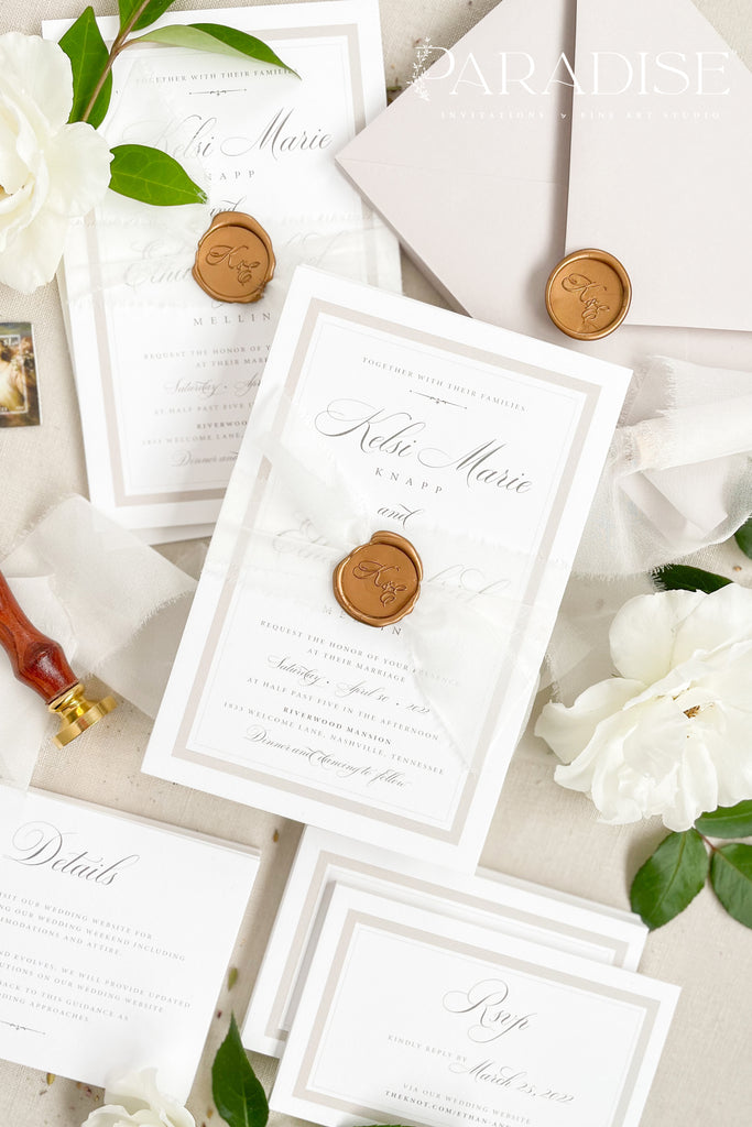 Makenzie Frame Wedding Invitation Sets