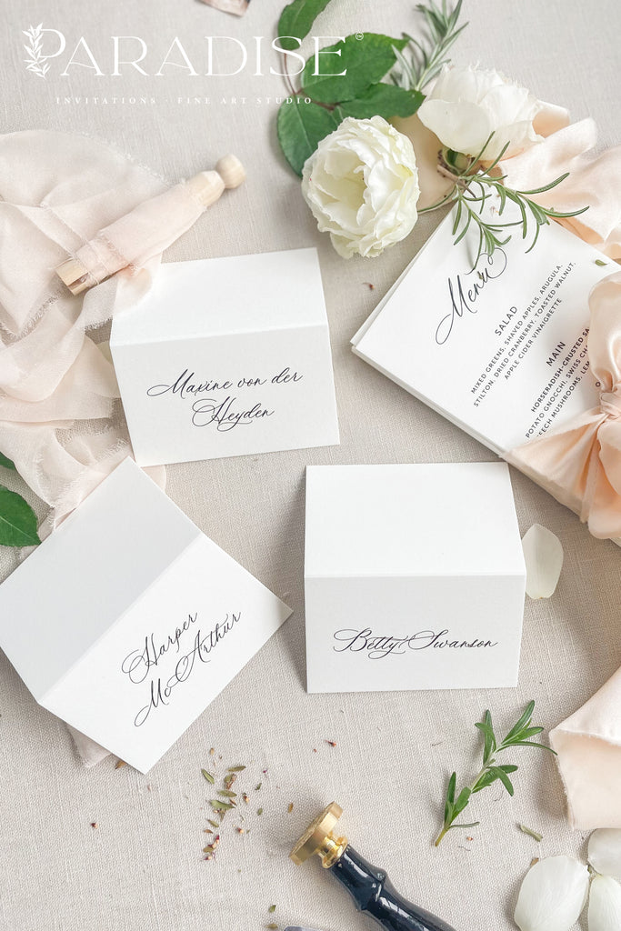 Edeline Calligraphy Place Cards