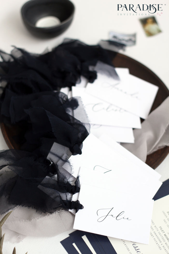 Elegant Black Lace ribbon 10016
