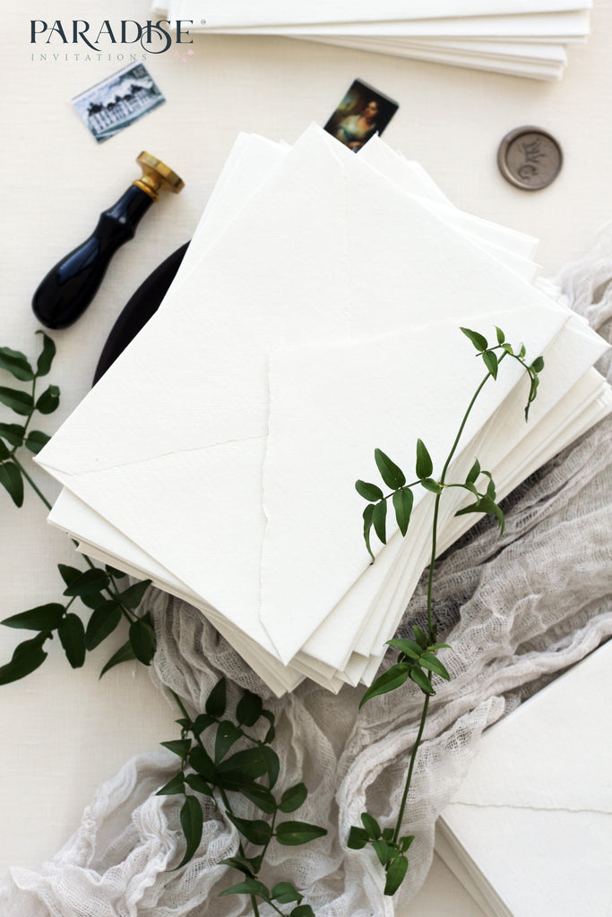 Elegant Handmade Paper Envelopes