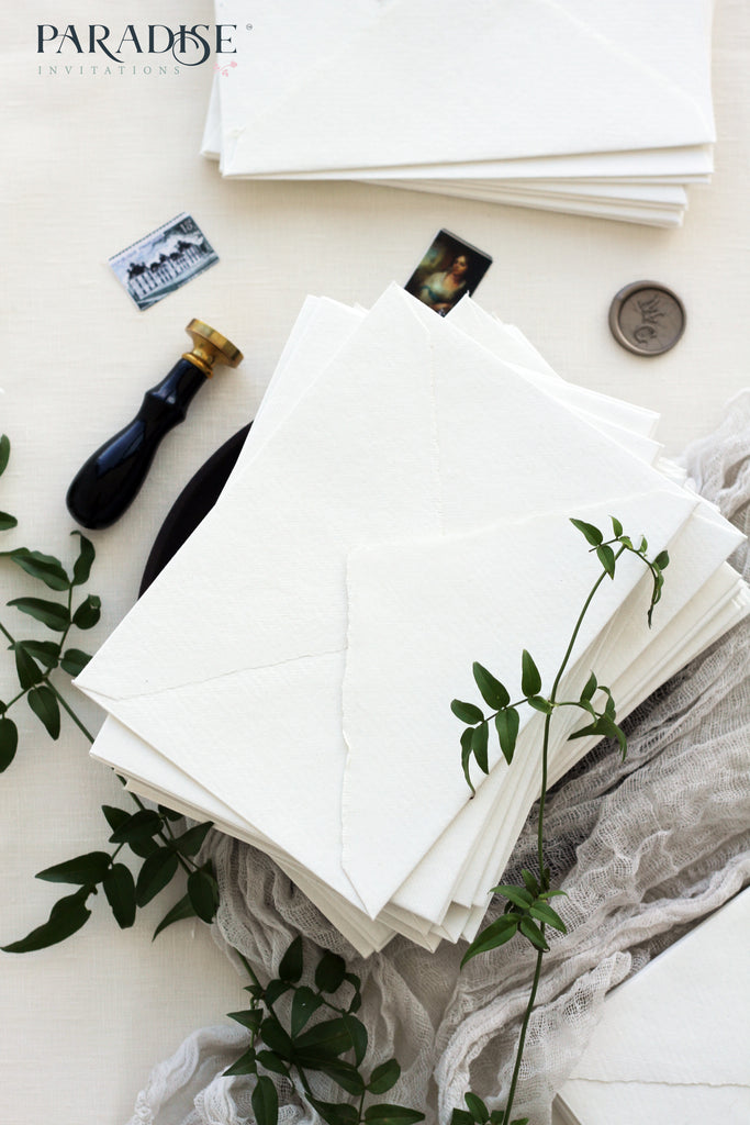 Elegant Handmade Paper Envelopes